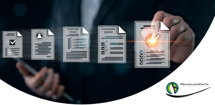PenguinData helps your team manage purchase orders